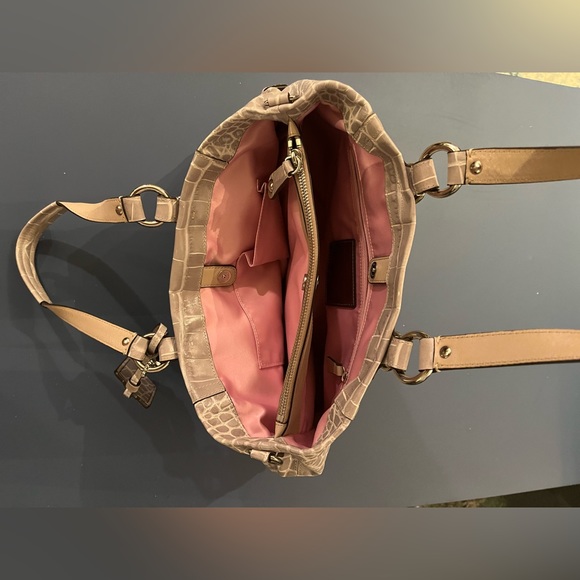 Grey Coach Handbag - Picture 2 of 6